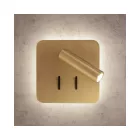 MANTRA CAYMAN TEK Wall-mounted LED reading lamp 3+6W 3000K