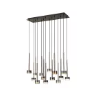 MANTRA TONIC Decorative indoor pendant lamp with 14 lights