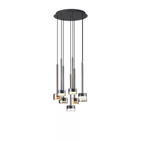 MANTRA TONIC decorative indoor pendant lamp with 8 lights