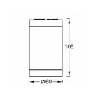 MANTRA KANDANCHU outdoor ceiling lamp outdoor GU10 1 light source IP54