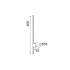 MANTRA TOBAGO TEK wall lamp LED 7W 3000K