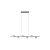 MANTRA IOS TEK Linear Light GU10 6 Lights