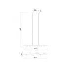MANTRA IOS TEK linear lighting GU10 6 lamps