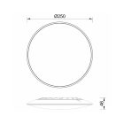 MANTRA SLIM decorative indoor ceiling lamp LED 16W 3000K