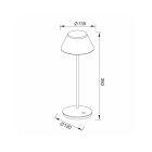  MANTRA K4 7988 outdoor table lamp white