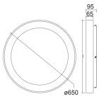  MANTRA niseko 8028 ceiling lamp gold