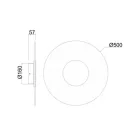 MANTRA VENUS TEK Wall Lamp LED 18W 3000K