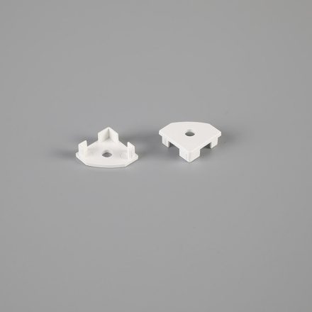 MANTRA TIRAS LED STRIPS TEK END CAP WHITE W/ HOLE PROFILE 2000*18*18mm