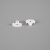 MANTRA TIRAS LED STRIPS TEK END CAP WHITE W/ HOLE PROFILE 2000*18*18mm