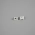 MANTRA TIRAS LED STRIPS TEK END CAPS WITH HOLES ALUMINIUM PROFILE RECESS 2000*56*15mm