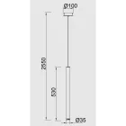 MANTRA CALA decorative indoor pendant lamp LED  6W 3000K