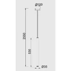 MANTRA CALA decorative indoor pendant lamp LED  6W 3000K
