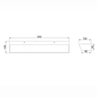 MANTRA ALTEA TEK wall lamp LED 40W 3000K