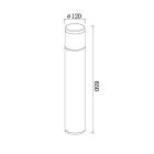 MANTRA CHICAGO outdoor post lamp outdoor E27 IP65