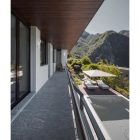  MANTRA Andes 8153 outdoor wall lamp dark grey