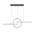 MANTRA KITESURF Decorative indoor pendant lamp LED 50W 3000K Dimmable