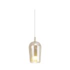MANTRA ELSA Decorative indoor champagne glass pendant lamp 2.5 m-E27