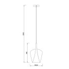 MANTRA ELSA decorative indoor hanging lamp, 1 light source