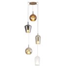 MANTRA ELSA decorative indoor pendant lamp, 5 lights