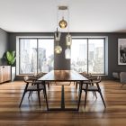 MANTRA ELSA decorative indoor pendant lamp, 5 lights