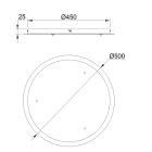 MANTRA ELSA Decorative indoor ceiling cup 3L