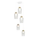 MANTRA NORA decorative indoor pendant lamp with 5 lamps