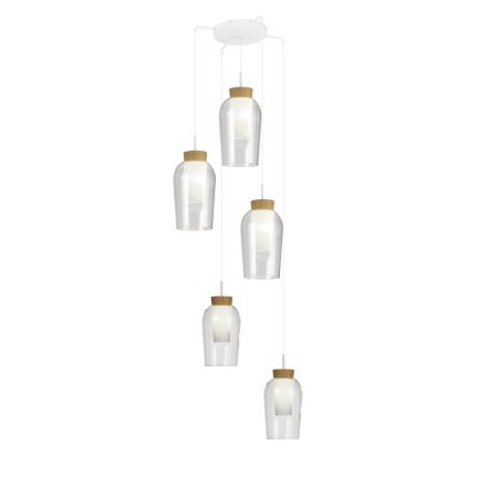 MANTRA NORA decorative indoor pendant lamp with 5 lamps