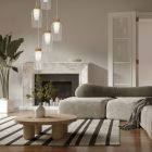 MANTRA NORA decorative indoor pendant lamp with 5 lamps