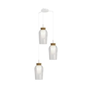 MANTRA NORA decorative indoor pendant lamp, 3 light sources