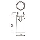 MANTRA SAL TEK SPOT Recessed 1L GU10