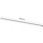 MANTRA MAGNETO TEK SURFACE RAIL 2 M BLACK