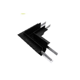 MANTRA MAGNETO TEK Recessed L-connector 90º BLACK