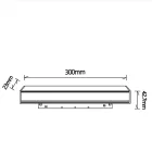 MANTRA MAGNETO TEK LINEAR LIGHT BULB 8 W, BLACK, 3000 K, TRIAC