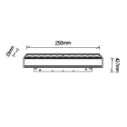 MANTRA MAGNETO TEK LINEAR LIGHT COB 12 W BLACK 3000 K TRIAC