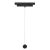 MANTRA MAGNETO TEK BEADED PENDANT 7W BLACK 3000K TRIAC