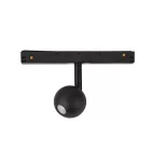 MANTRA MAGNETO TEK BALL SPOT 7W BLACK 3000K TRIAC