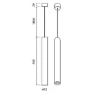 MANTRA BOLONIA TEK LED PENDANT LAMP WHITE 10W  CCT