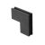 MANTRA MAGNETO TEK L-JOINT SURF. WALL-WALL BLACK