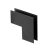 MANTRA MAGNETO TEK L-JOINT SURF. WALL TO WALL OUT BLACK
