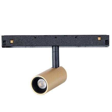 MANTRA MAGNETO TEK SPOT LIGHT 5W BLACK/GOLD 3000K