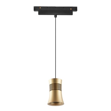 MANTRA MAGNETO TEK PENDANT 12W BLACK/GOLD 3000K TRIAC