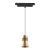 MANTRA-8392 MAGNETO TEK PENDANT 12W BLACK/GOLD 3000K TRIAC
