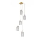 MANTRA NORA decorative indoor pendant lamp with 5 lamps