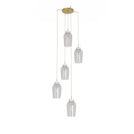 MANTRA NORA decorative indoor pendant lamp with 5 lamps