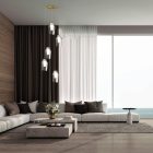 MANTRA NORA decorative indoor pendant lamp with 5 lamps