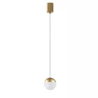 MANTRA KILDA TEK LED pendant lamp 10 W, 3000 K, surface mounted, gold