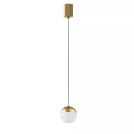   MANTRA KILDA TEK LED pendant lamp 10 W, 3000 K, surface mounted, gold