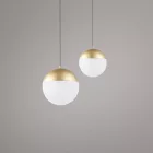 MANTRA KILDA TEK LED pendant lamp 10 W, 3000 K, surface mounted, gold