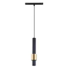 MANTRA MAGNETO TEK HANGING 7W BLACK/GOLD 3000K TRIAC