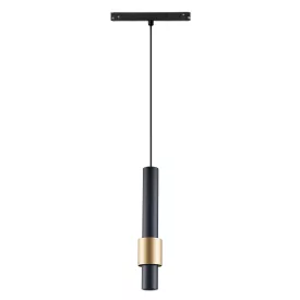 MANTRA MAGNETO TEK HANGING 7W BLACK/GOLD 3000K TRIAC